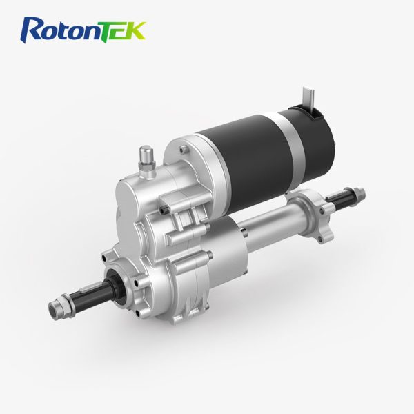 High-Efficiency Compact Electric Transaxle